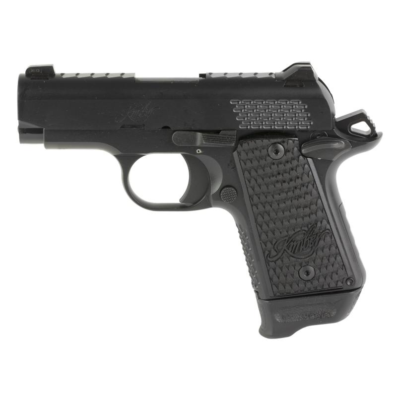 Micro 9 Raptor Shadow, Single Action, Semi-automatic, Metal Frame Pistol, Sub-Compact, 9MM, 3.15" Barrel, Aluminum, Black, G10 Grips, TRUGLO TFX Tritium/Fiber-Optic Day/Night, Ambidextrous Manual Safety, 7 Rounds, Ambidextrous 3300233