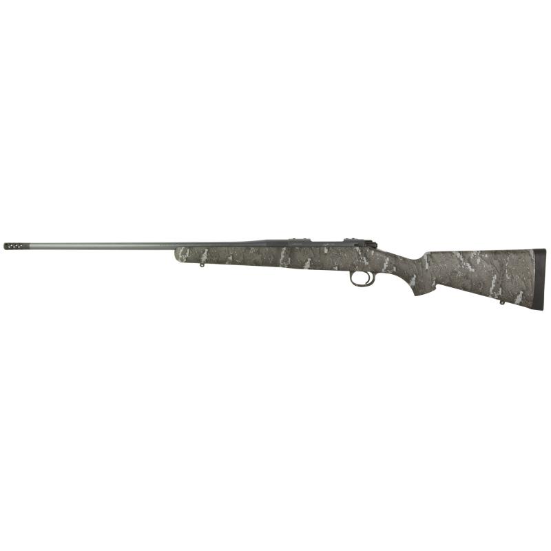 Hunter, Pro Desolve, Bolt Action Rifle, 308 Winchester, 22" Barrel, Muzzle Brake, Matte Finish, Silver, Fiber Re-enforced Polymer Stock, Desolve BAK Pattern, 3 Rounds, Includes Bipod 3700819