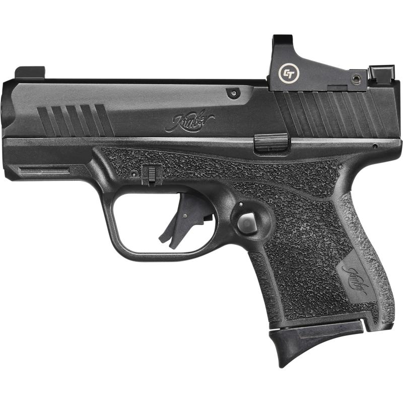 R7 Mako, Semi-automatic, Striker Fired, Polymer Frame Pistol, Compact, 9MM, 3.37" Barrel, Matte Finish, Black, Crimson Trace Red Dot, Night Sights, 10 Rounds, 5 Magazines, Includes MFT Holster and Range Bag 3800027