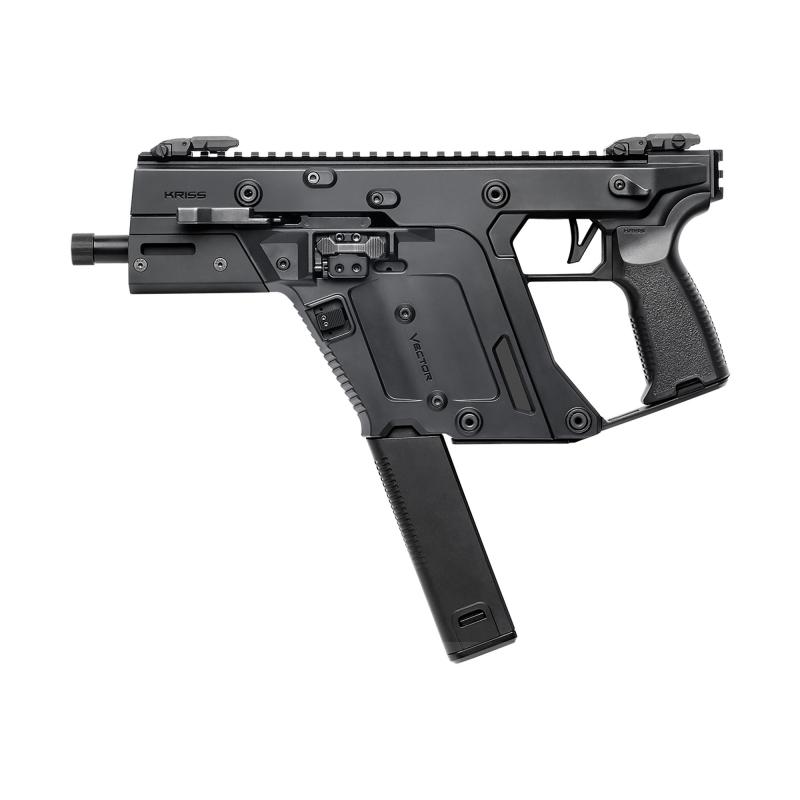 Vector SDP, Gen III, Semi-automatic Pistol, 10MM, 5.5" Barrel, Matte Finish, Black, 1 Magazine, 33 Rounds KV10-3PBL00