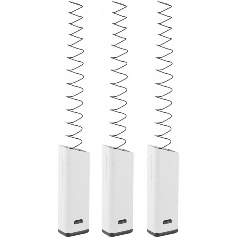 Magazine Extension, 45 ACP, +17 Rounds, Alpine White, Fits Kriss VECTOR, 3 Pack KVA-MX2K45AP01