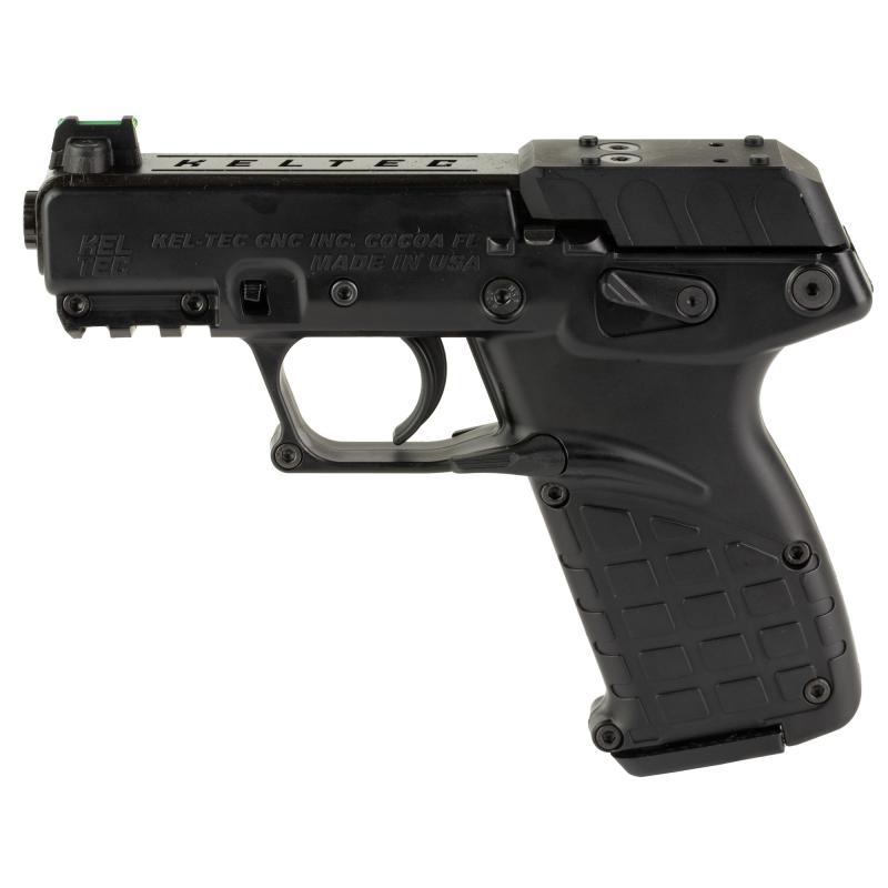 P17, Single Action, Semi-automatic, Polymer Frame Pistol, Compact, 22 LR, 3.8" Barrel, Threaded 1/2x28, Matte Finish, Black, Optics Ready Slide, Fiber Optic Front Sight, 17 Rounds, 3 Magazines P17BBLKOR