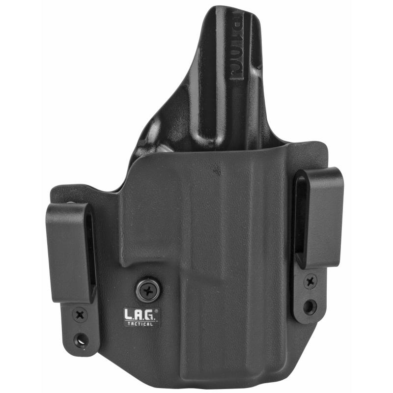 Defender Series, OWB/IWB Holster, Fits CZ P-10 C, Kydex, Right Hand, Black Finish 17014