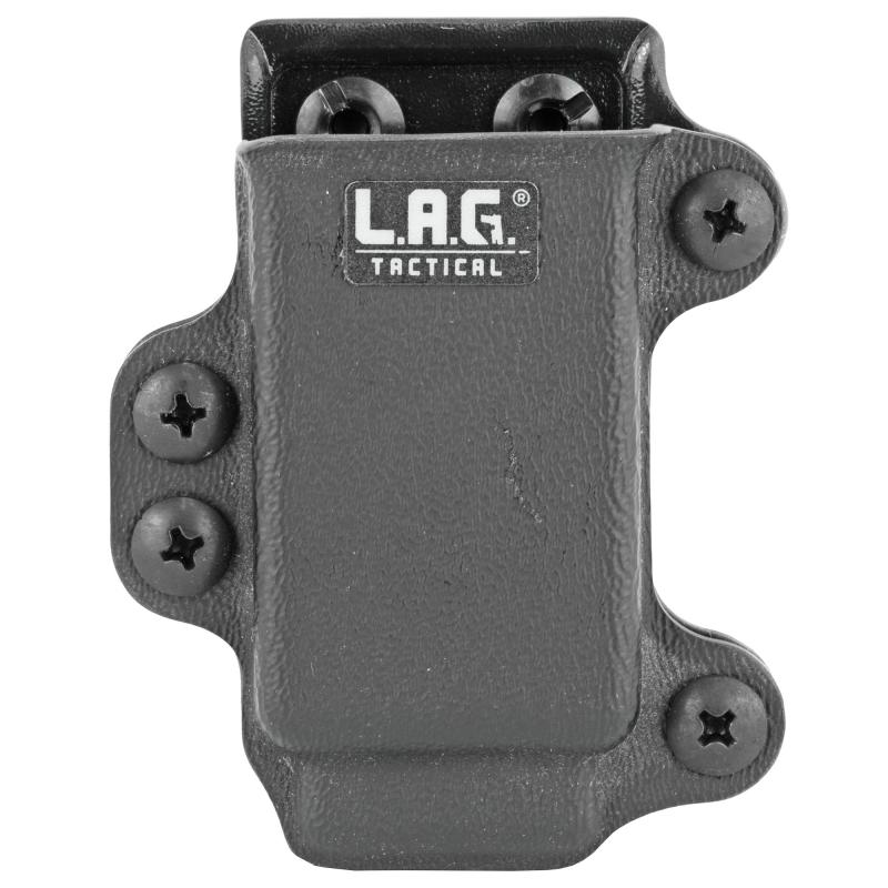 Single Pistol Magazine Carrier, Fits Most Single Stack 9/40 Slim Magazines, Kydex, Black Finish 34001