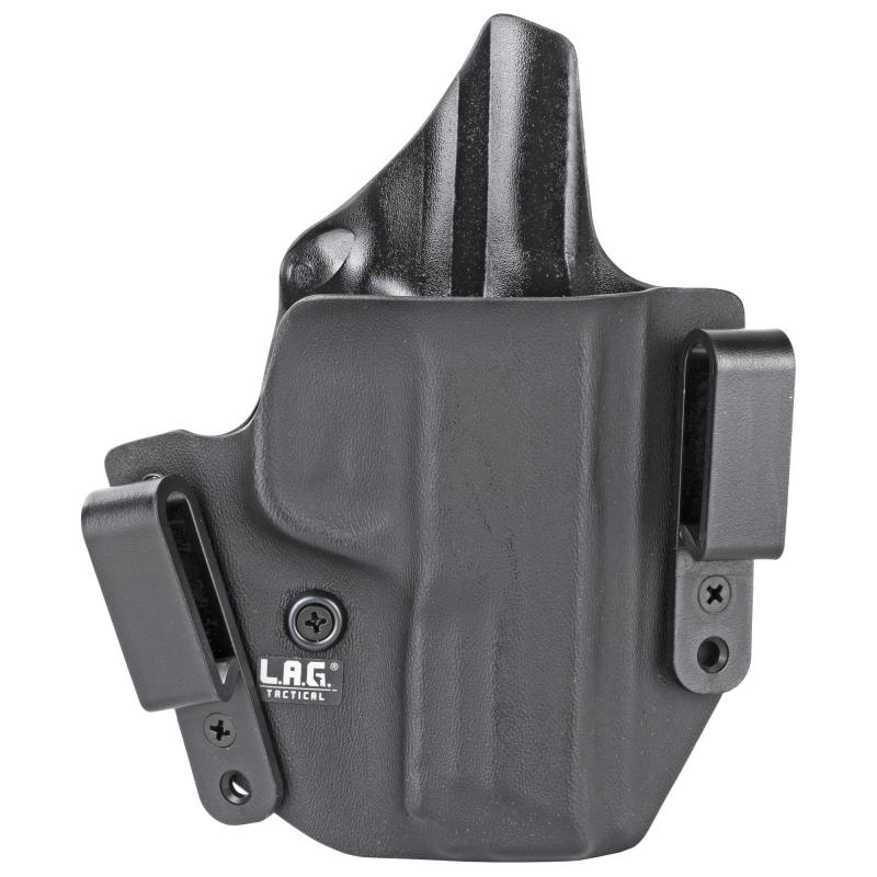 Defender Series, OWB/IWB Holster, Fits S&W M&P 9/40, Kydex, Right Hand, Black Finish 4004