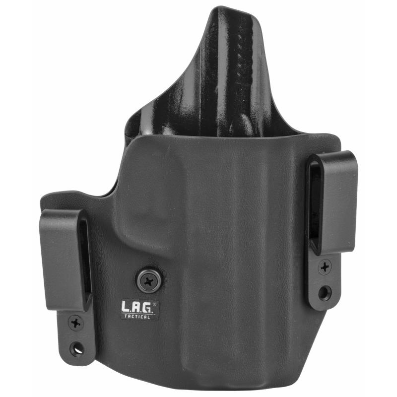 Defender Series, OWB/IWB Holster, Fits S&W M&P M2.0 9/40, Kydex, Right Hand, Black Finish 4045