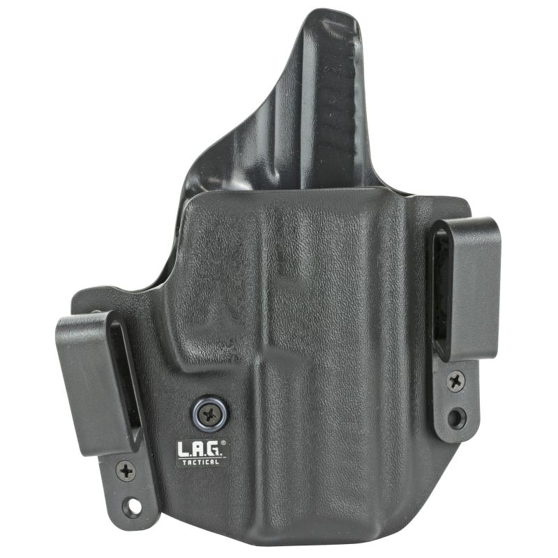 Defender Series, OWB/IWB Holster, Fits H&K VP9, Kydex, Right Hand, Black Finish 9026