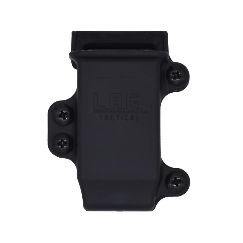 M.C.S. Pro Series, Single Pistol Magazine Carrier, Fits Full Size 9MM/40 Magazines, Nylon Construction, Black MCSP01