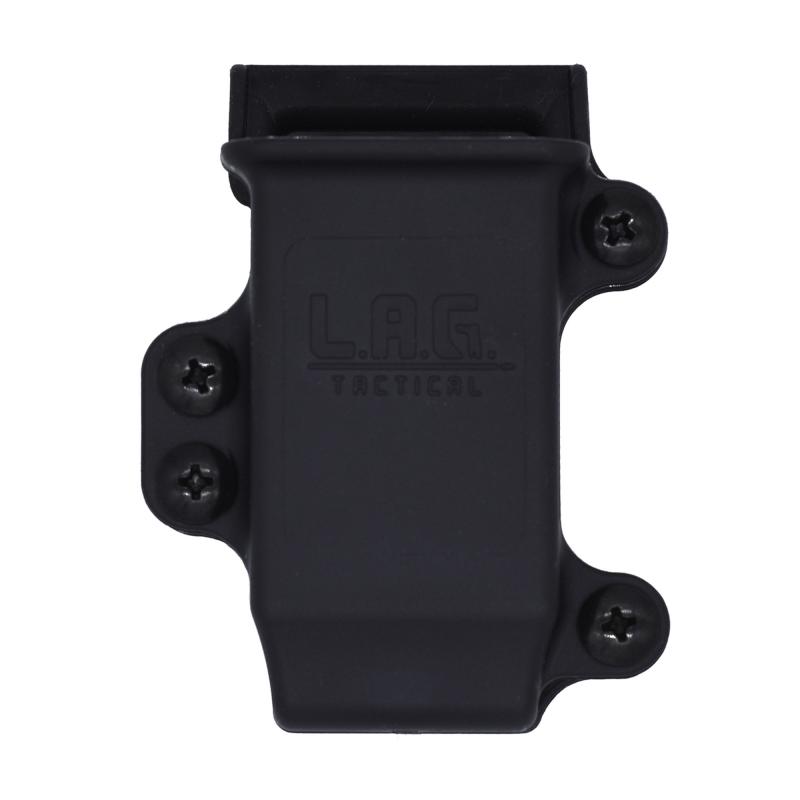 M.C.S. Pro Series, Single Pistol Magazine Carrier, Fits Compact 9MM/40 Magazines, Nylon Construction, Black MCSP02