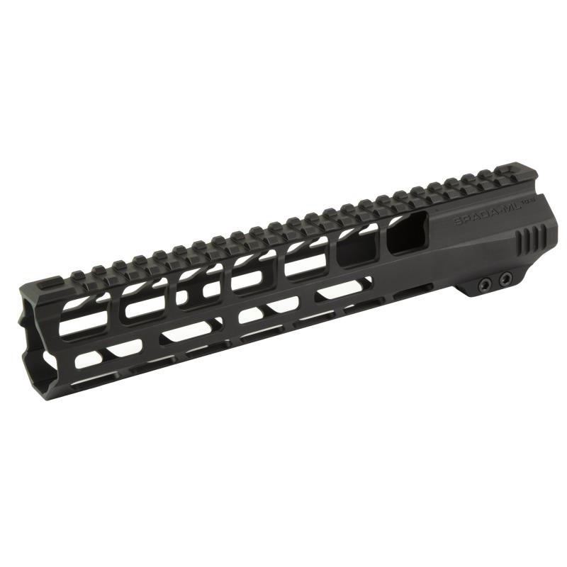 Spada Free Float Handguard, 10.5", Fits AR-15, Anodized Finish, Black, Includes All Neccessary Mounting Hardware 01-HG-010-SPADA-ML