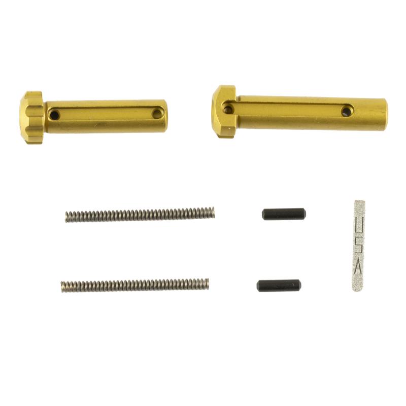 Ultimate Takedown Pin Set, Fits AR-15, TiN Finish, Gold 01-LP-UPS-TIN