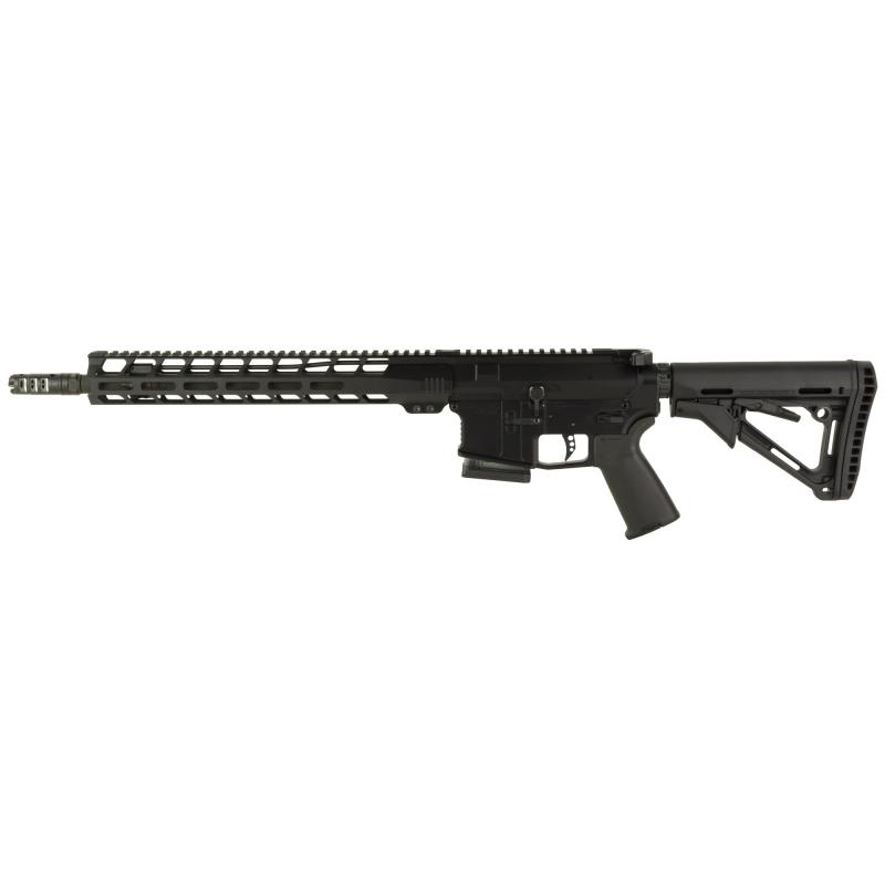Raven, Optics Ready, Semi-automatic Rifle, AR-15, 223 Wylde, 14.5" Barrel with a Pinned and Welded Lantac Dragon Muzzle Brake that Brings the Barrel Length to 16", FC Hook Installed, 1:7 Rifling, Matte Finish, Black, Flip-Up Iron Sights, 1 Magazine, 10 R