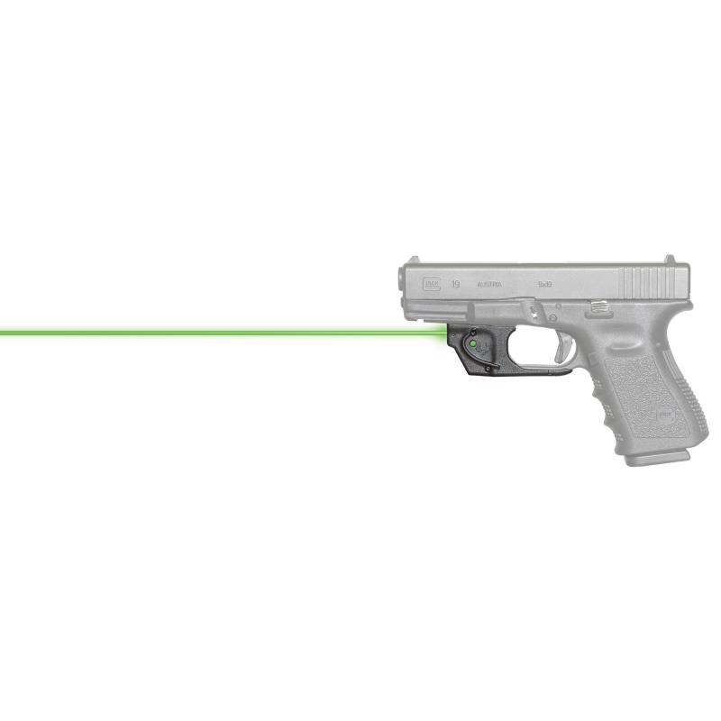 E-Series, Green Laser, Fits Glock 17/19/22/23, Black 912-0091