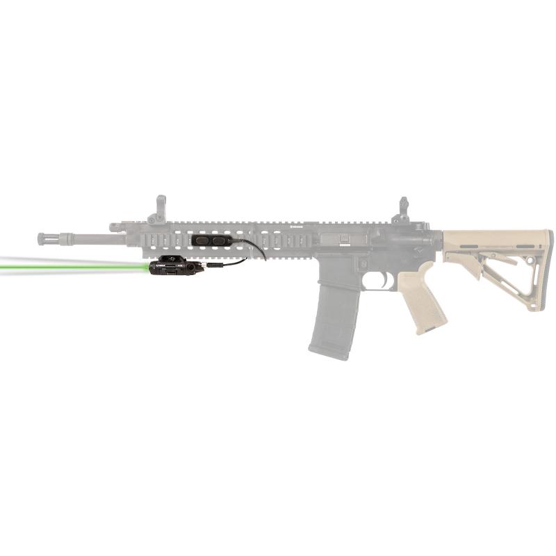 X5L-RS, Gen 3, Universal Mount Green Laser with Tactical Light, 500 Lumens, Includes Removable Rechargeable Battery and Rear Cable 930-0020