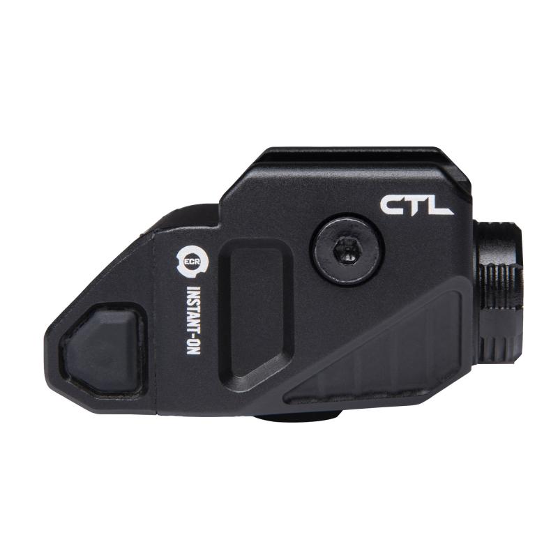 CTL Tactical Light, Universal Fit, Rechargeable Battery, 400 Lumens, Black 930-0025