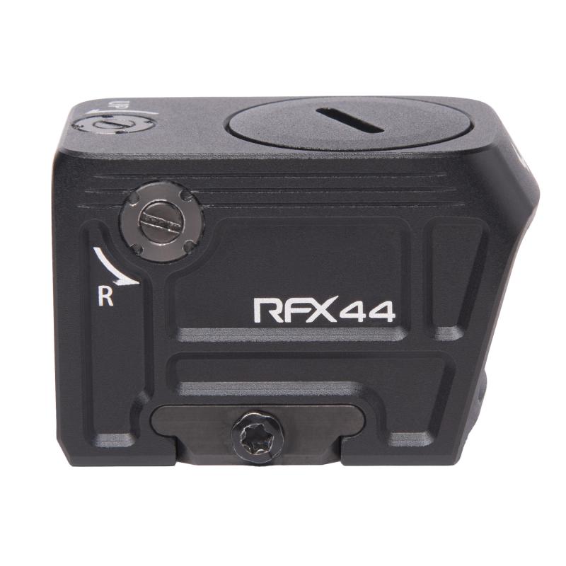 RFX, Reflex Sight, 5 MOA Green Dot, 1X44mm Objective, Black, ACRO Footprint, Includes High Mount 981-0113
