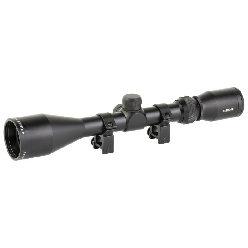 EON, Rifle Scope, 4-12X, 42mm Objective, BDC Reticle, 1" Main Tube, Black 981-0116