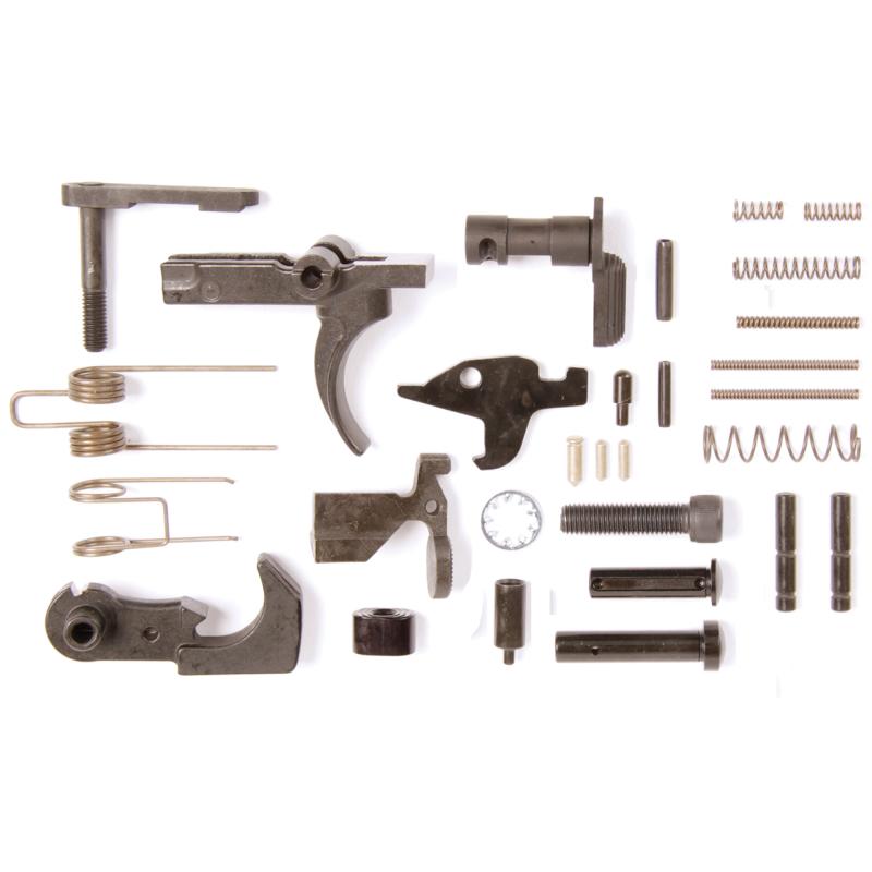Lower Parts Kit, For AR-15, Without Trigger Guard or Pistol Grip ARK15LPK