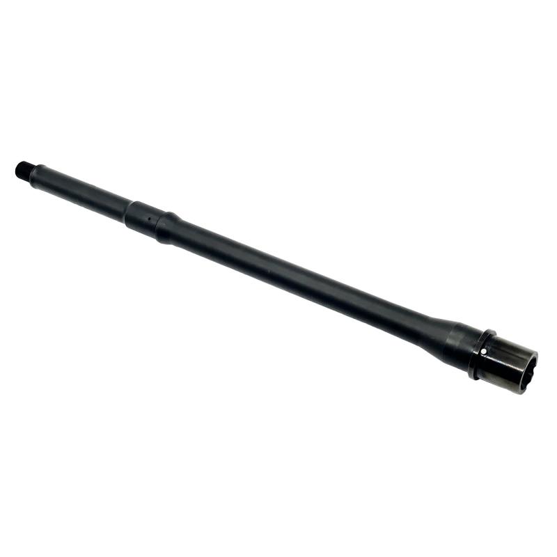 Cold Hammer Forged, Barrel, 556NATO, 14.5", 1:7 Twist, Mid-Length, Fits AR-15, Melonite Finish, Black BAR145M