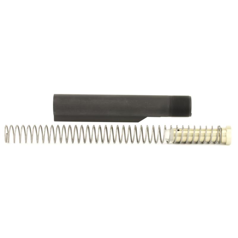 Mil Spec Buffer Tube Kit , Contains Buffer Tube, Castle Nut, Lock Plate, For AR15 MILBUFKT