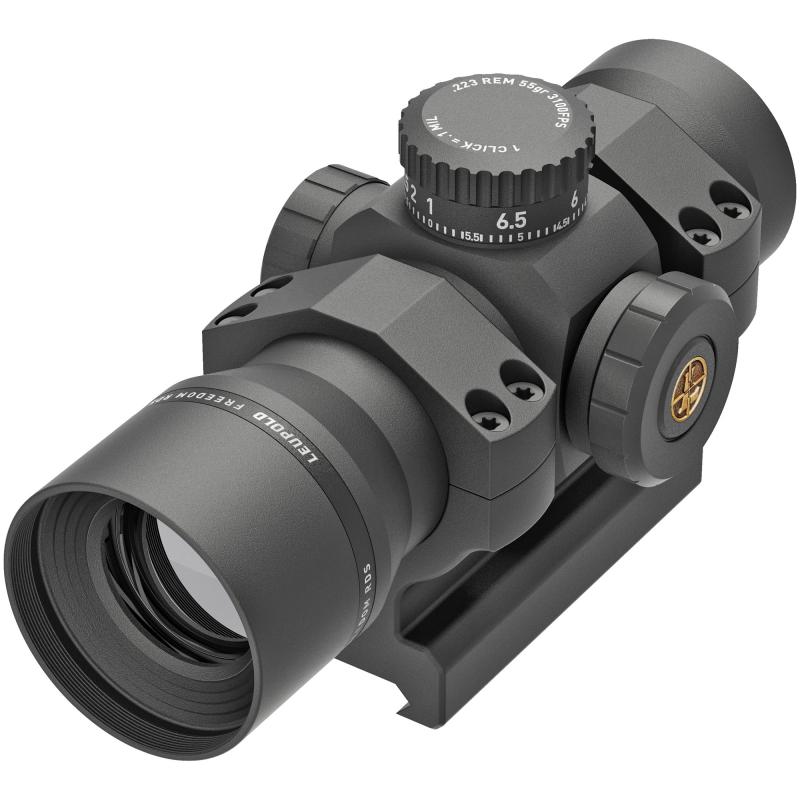Freedom RDS, 1MOA Red Dot, 27mm Objective, 34mm Tube, 223 Calibrated BDC Turret, Matte Black Finish,  AR-Height Mount Included 188093