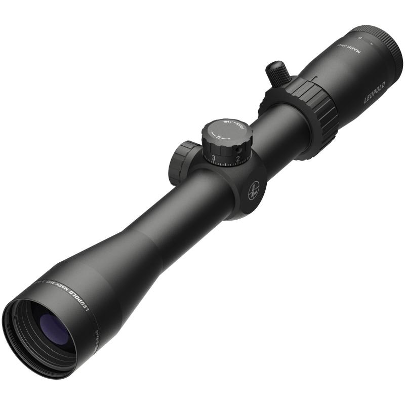 Mark 3HD, Rifle Scope, 3-9X40mm, 30mm Maintube, Matte Black, MilDot Reticle 180665