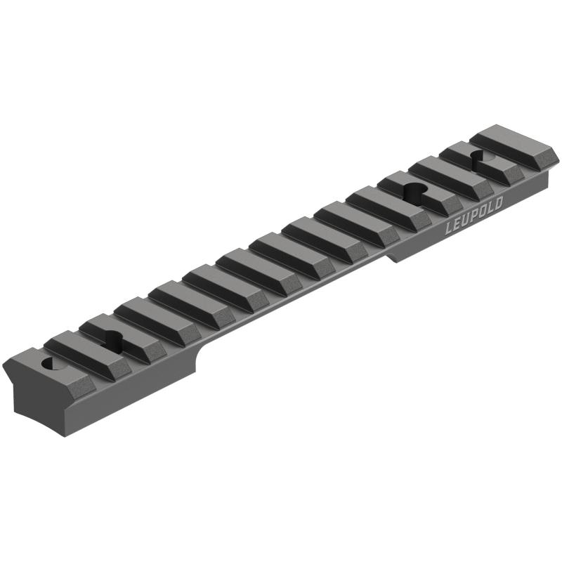 BackCountry, 1 Piece Base, Fits Remington 700 Short Action, #8-40 Screws, Matte Black, 20 MOA 180949