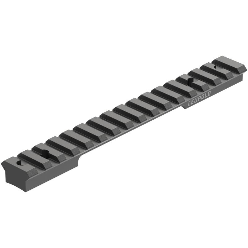 BackCountry, 1 Piece Base, Fits Remington 700 Long Action, #8-40 Screws, Matte Black 180951