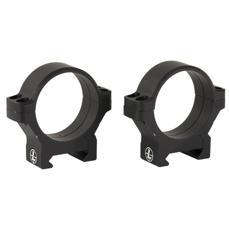 Back Country, Cross Slot Ring, 35mm Medium, Fits Picatinny, Matte Finish, Black 183395