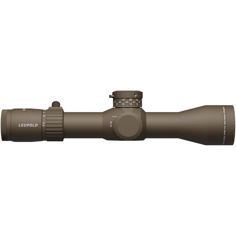 Mark 5HD, Rifle Scope, 3.6-18X44mm, 35mm Maintube, Matte Finish, Dark Earth, PR-1MOA Reticle, First Focal Plane 185066