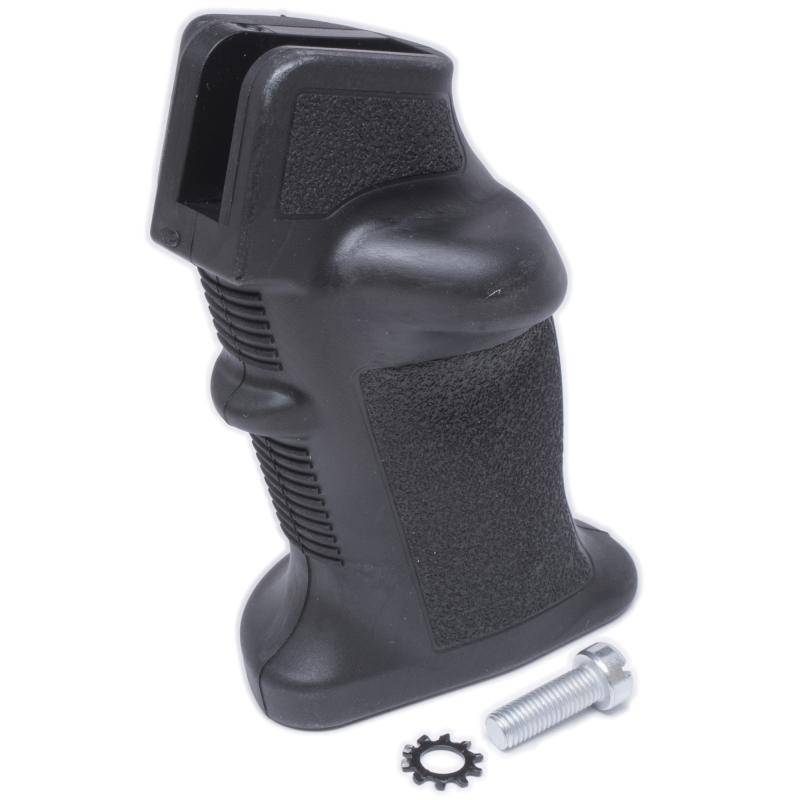 The Chubby Grip, Full Palm Swell Fills the Hand, Textured for Non-slip Grip, Left Side Thumb Rest, Black PG-01