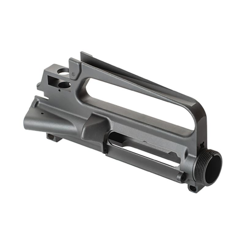 A2 Upper Receiver, Stripped Upper Receiver, 223 Remington/556NATO, Fits AR-15. Anodized Finish, Black UR-A2-S
