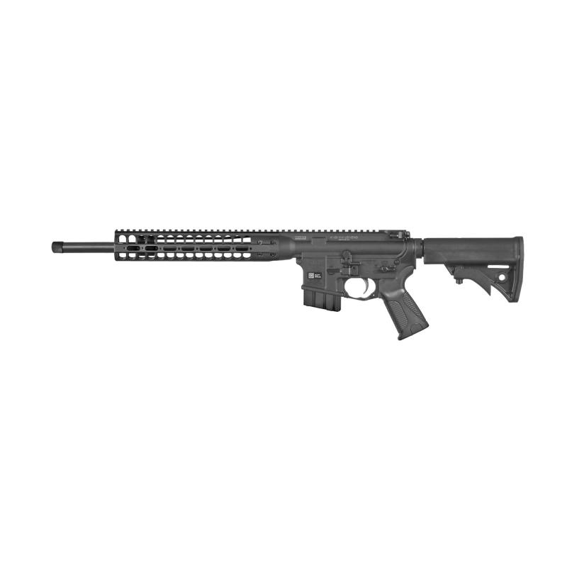 Direct Impingement Rifle, Semi-automatic, AR, 350 Legend, 16.1" Barrel, Anodized Finish, Black, B5 Systems Stock, LWRCI Ultra Combat Grip, LWRCI Ambidextrous Charging Handle, Free Float M-LOK Handguard, 5 Rounds, 1 C Products Defense DuraMag SS ICDIR35B1