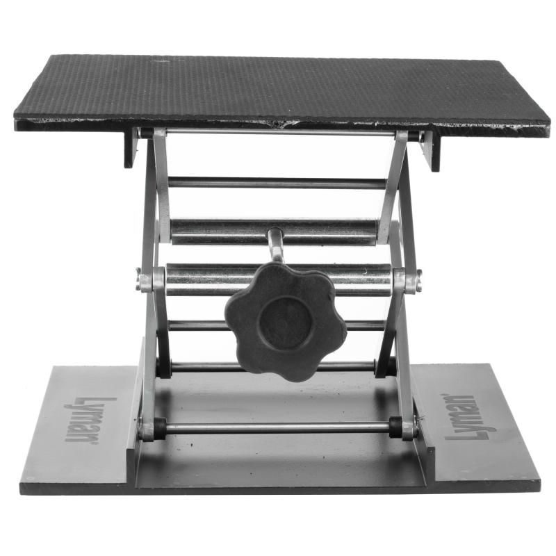 Shooting Rest, Black, Standard Size, Non-Slip Textured Platform, 10x10 Shooting Platform 7837810