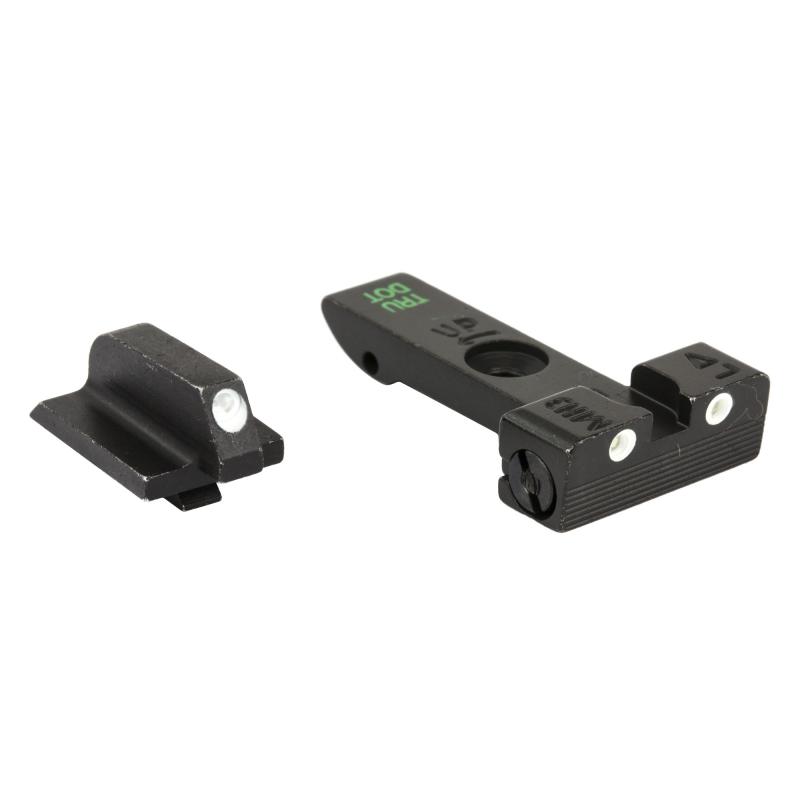 ML20996 TRU-DOT ADJUSTABLE FOR RUGER PISTOLS GREEN FRONT/GREEN REAR GP100, SUPER RED HAWK