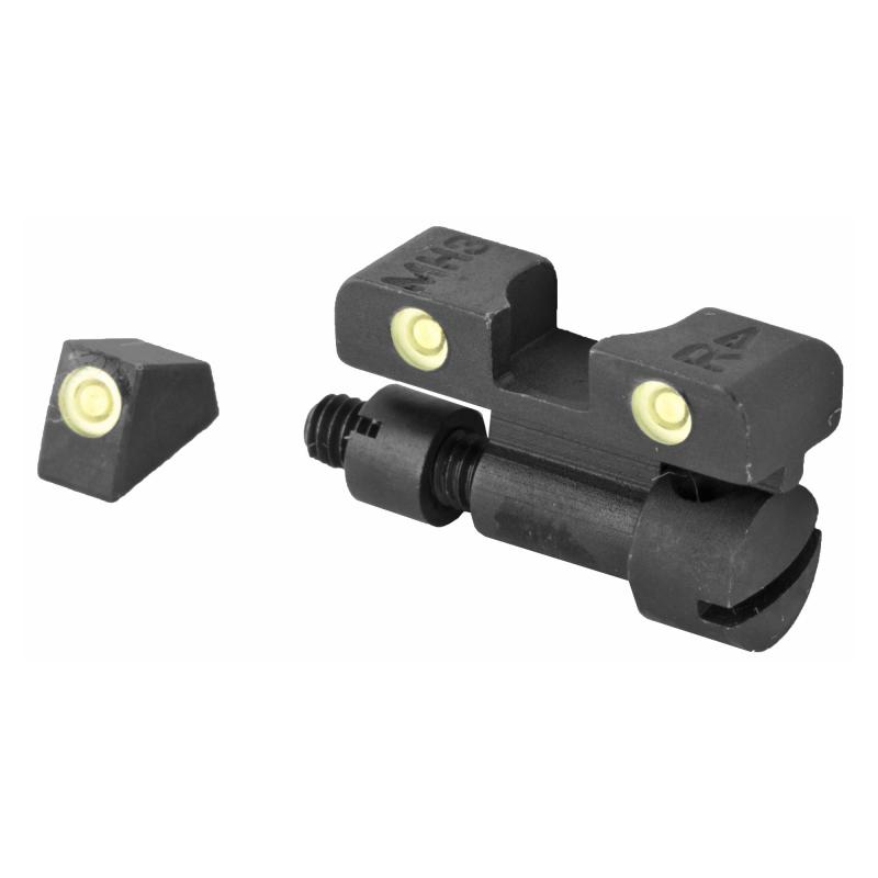 ML22770 TRU-DOT ADJUSTABLE FOR S&W PISTOLS GREEN FRONT/GREEN REAR K,L,N REV.