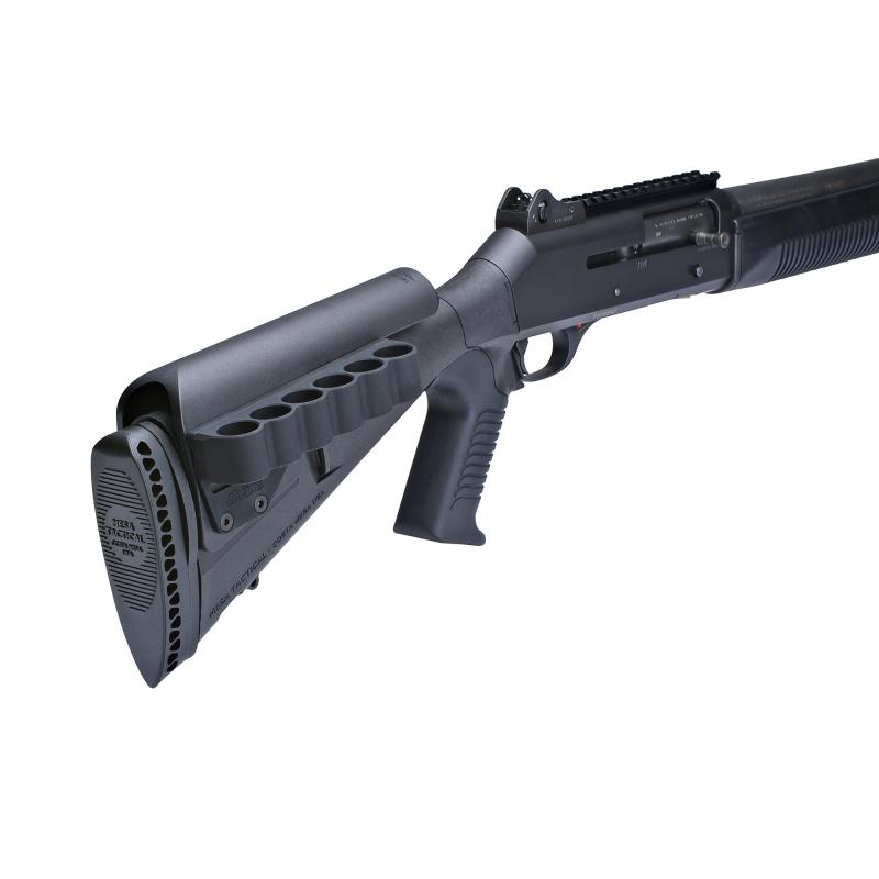 6-Shell Side Saddle, 12 Gauge, Fits Urbino Riser, On-gun shotshell carriers, Black Finish 90150