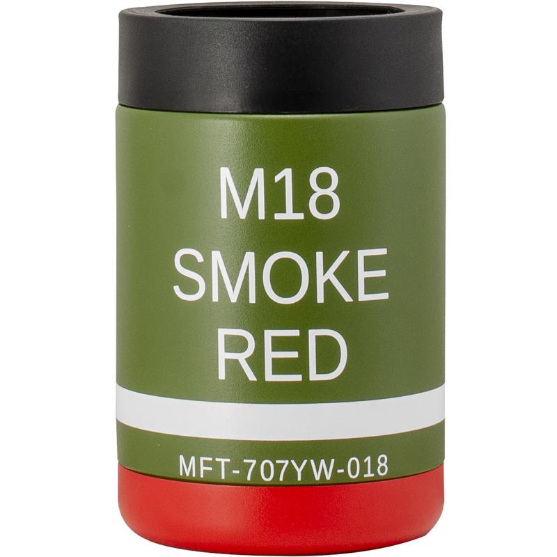 Mission First Tactical, M18 Red Smoke Can Cooler, 12 oz, Green DM18R-CAN