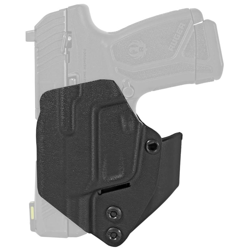 Minimalist, Inside Waistband Holster, Ambidextrous, Black, Fits Ruger Max-9, Kydex H2RUMX9AIWBM