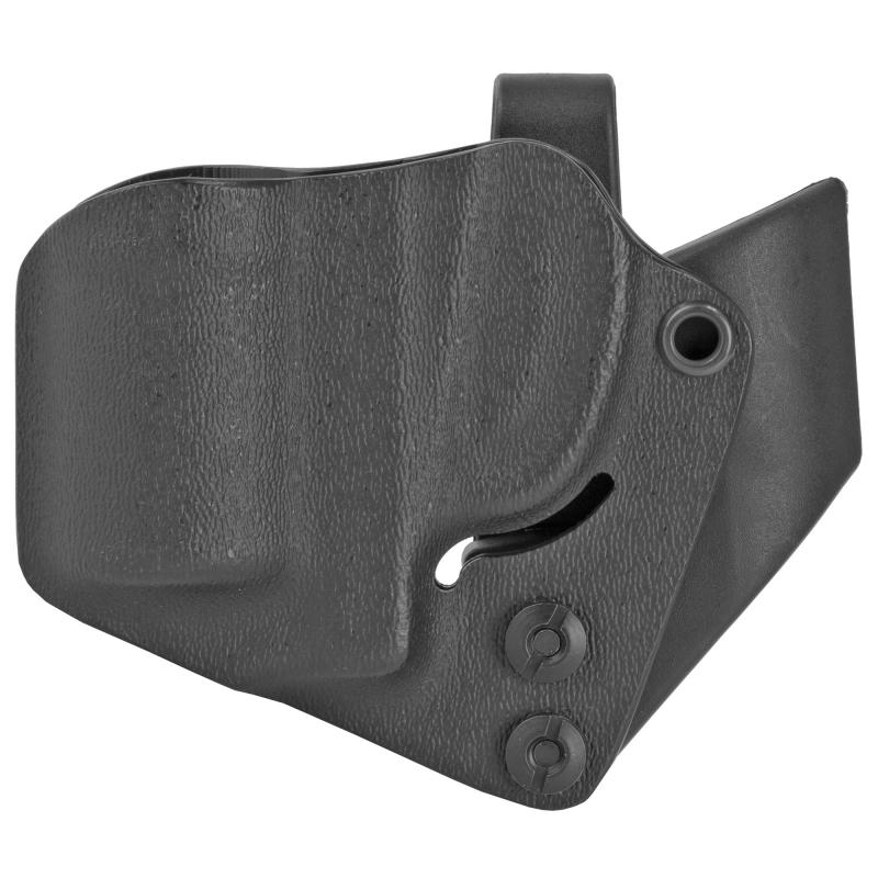 Minimalist, Inside Waistband Holster, Ambidextrous, Fits S&W J Frame, Black Kydex,  Includes 1.5" Belt Attachement H2SWJAIWBM