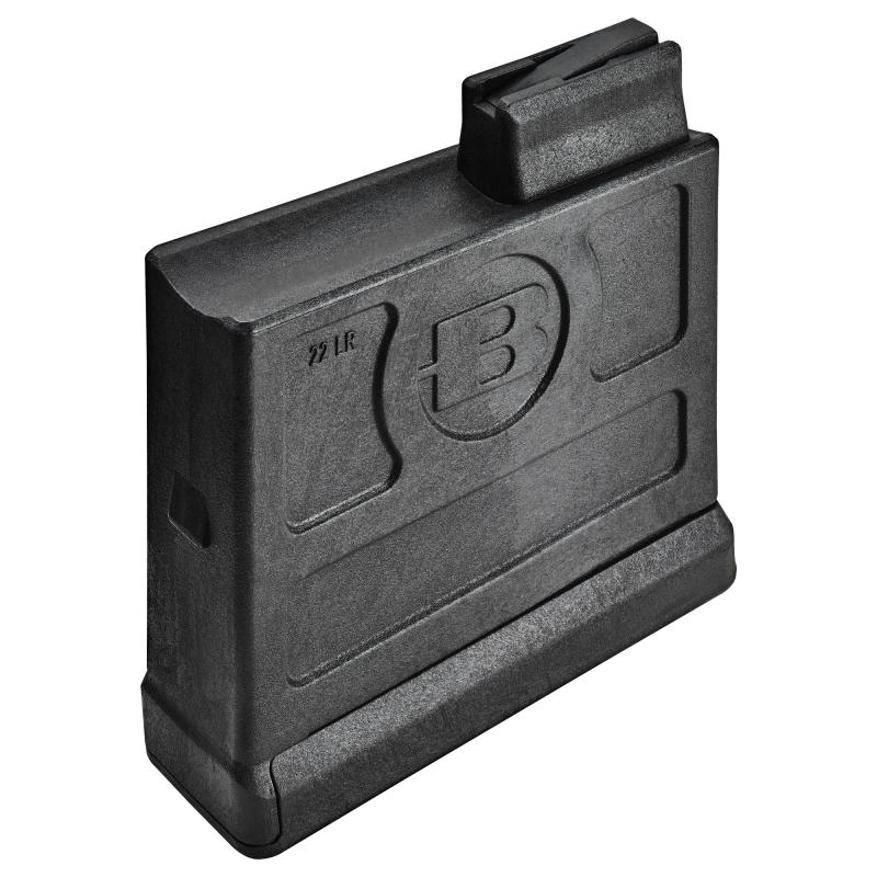Rifle Magazine, 22WMR/17HMR, Fits B14, 10 Rounds, Polymer Construction, Matte Finish, Black BA0030