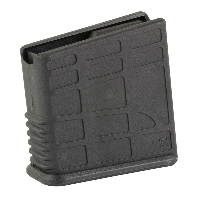 Rifle Magazine, 338 Norma Mag, 300 Norma Mag, 10 Rounds, Fits MRAD Rifles, Steel, Matte Finish, Black, "D" 16685