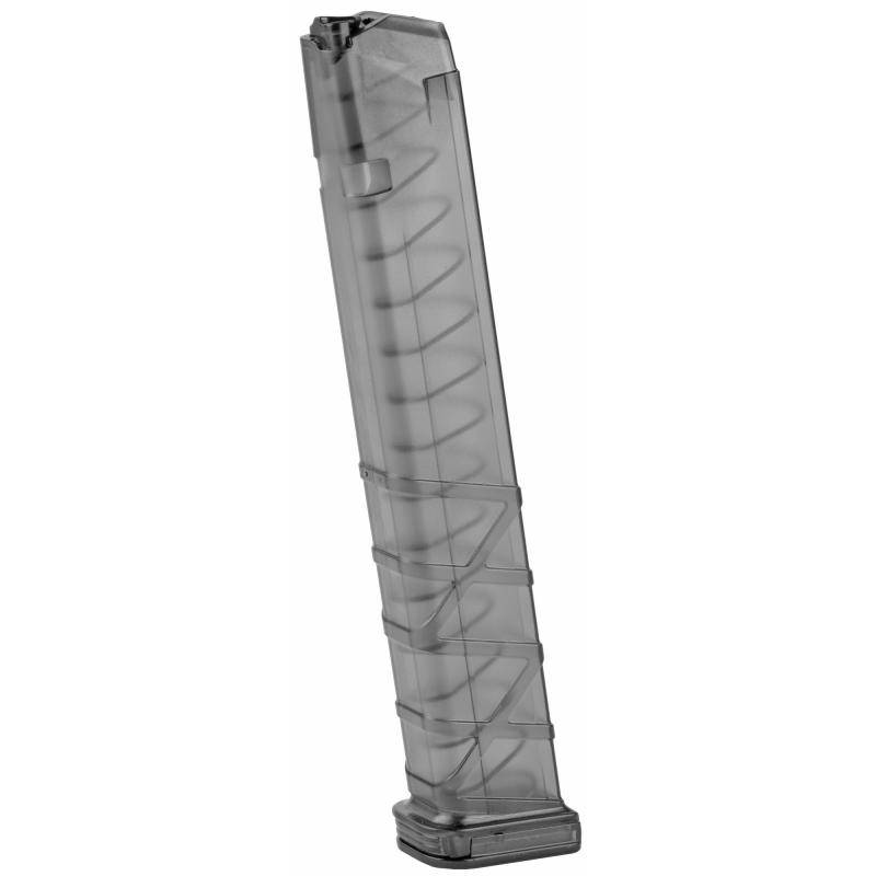 PAK-9, Magazine, 33Rd, Black, Fits Glock 9MM Double Stack Handguns LP470.121