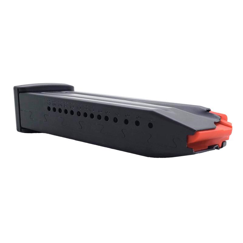 Magazine, 45ACP, 12 Rounds, Fits MK23, Steel, Black, Red Follower 50248615