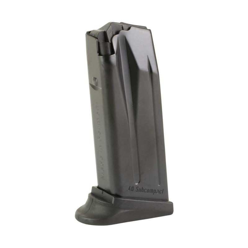 Magazine, 40 S&W, 9 Rounds, Fits P2000SK, Blued Finish, Red Follower 50259080