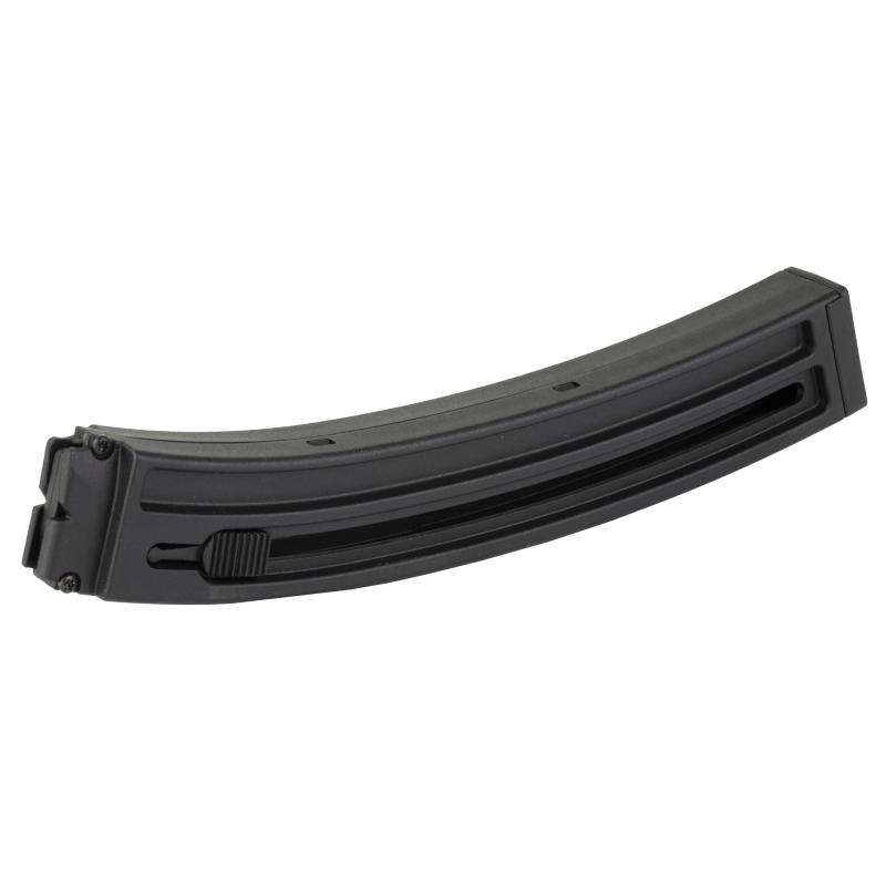 Magazine, 22 LR, 25 Rounds, Fits HK MP5 .22LR, Polymer, Black 51000212
