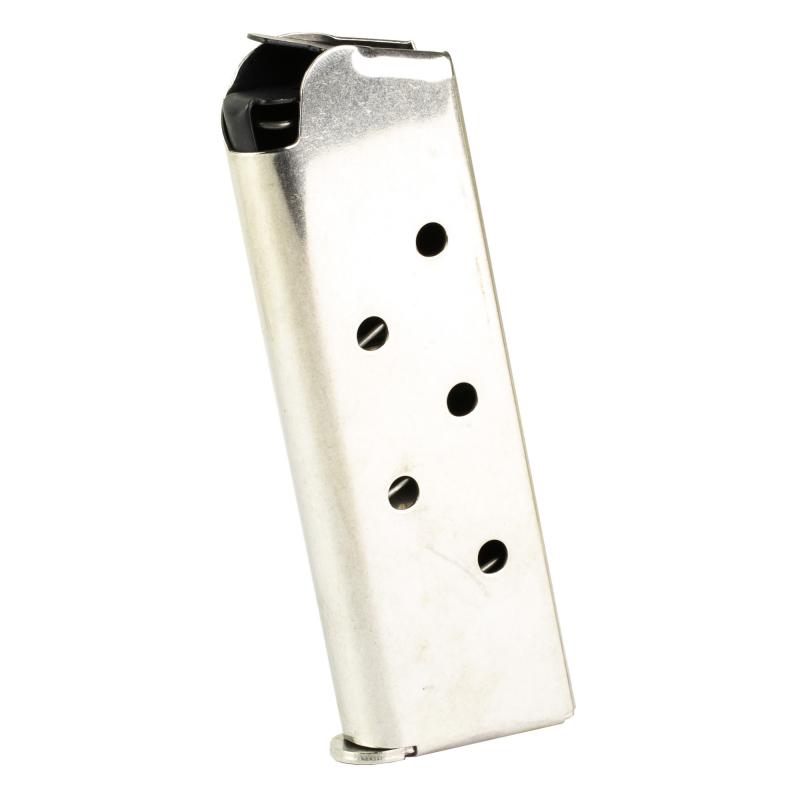 KimPro Tac-Mag, Compact |.45 ACP, compact, stainless 7-round capacity, for 1911 .45 ACP pistols with compact grip