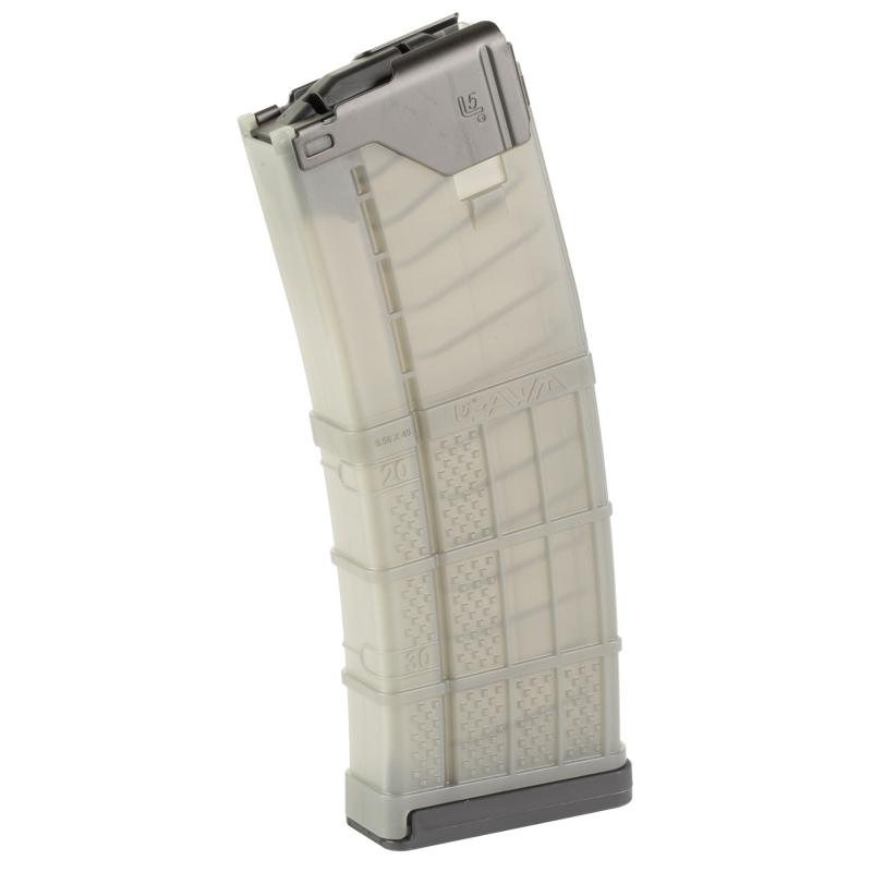 Magazine, L5AWM GEN 2, 223 Remington/556NATO, 30 Rounds, Fits AR Rifle, Steel/Polymer Hybrid, Translucent Dark Earth L5-G2-30-TUD