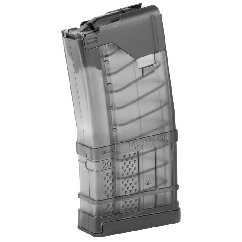 L5 Advanced Warfighter Magazines - L5AWM 5.56x45 (.223) Caliber Translucent Smoke 20 Round