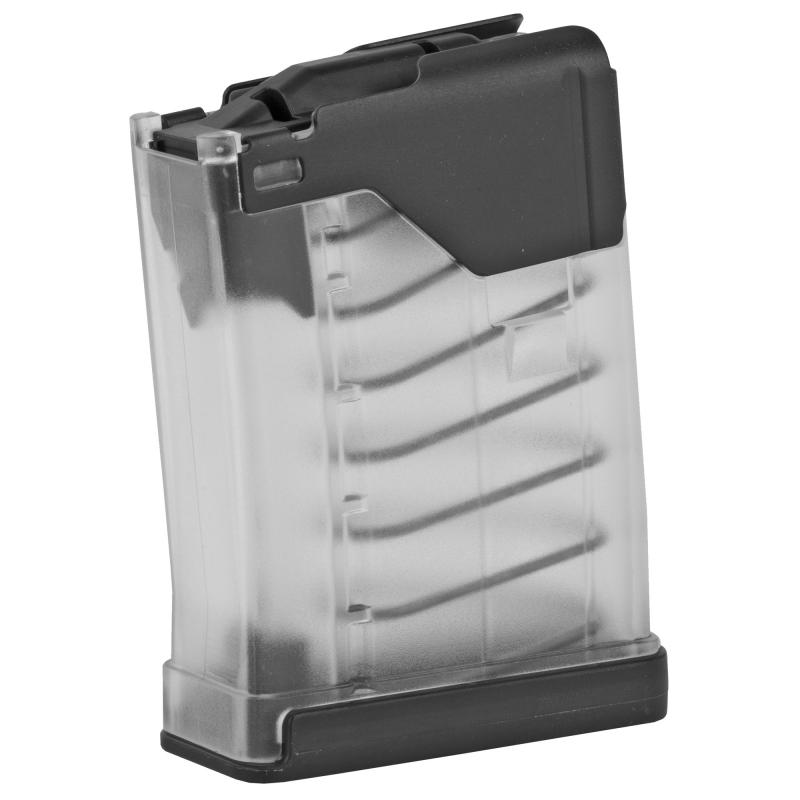 L5 Advanced Warfighter Magazine, 223 Rem, 556NATO, 10Rd, Fits AR Rifles, Clear 999-000-2320-22